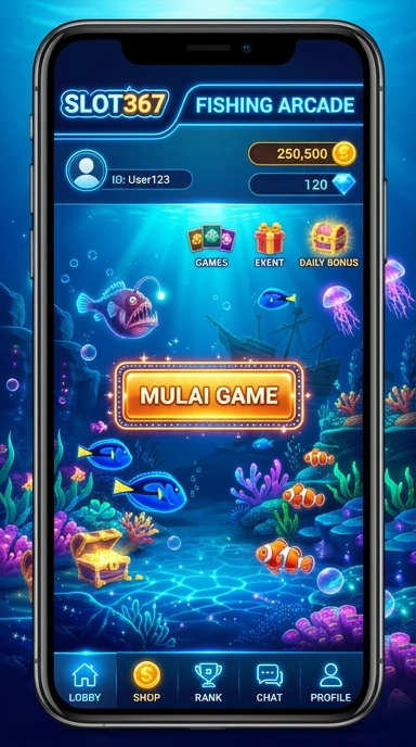 Layar utama slot367 — antarmuka bersih setelah instalasi
